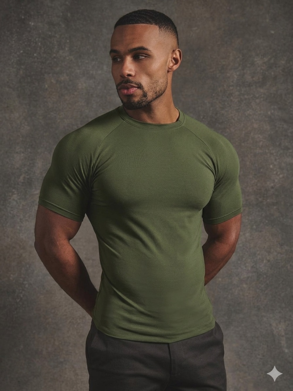 Tailored Athlete Basic Fit Tee Olive - Size XL NWOT